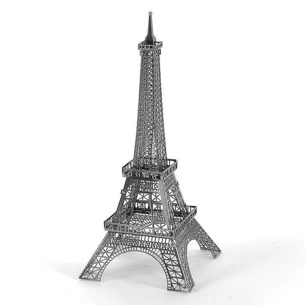 Eiffel-tornin 3D-metallinen palapeli aikuisille, lapsille itse tekevä mallisarja