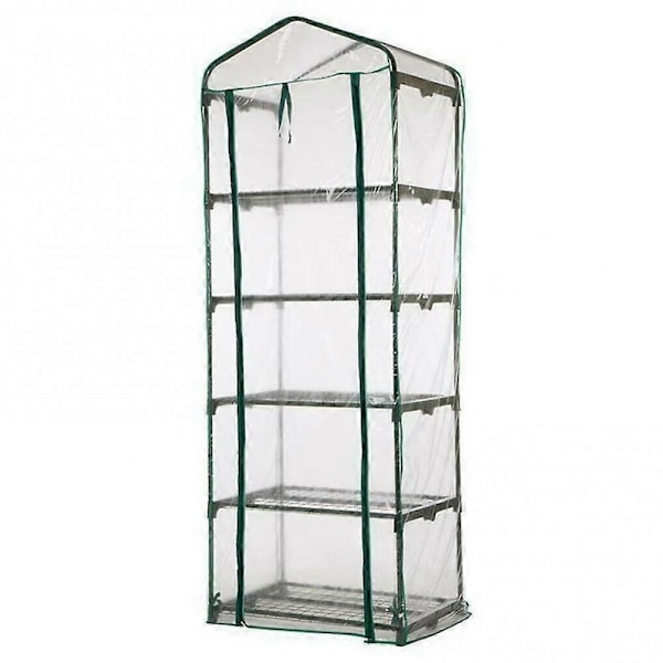PVC Transparent Vattentätt Växtskydd Mini Växthus PVC Plast Trädgård Utomhusväxter Odla
