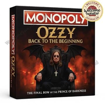 UUSI Ozzy Osbourne Back to the Beginning Edition Monopoly