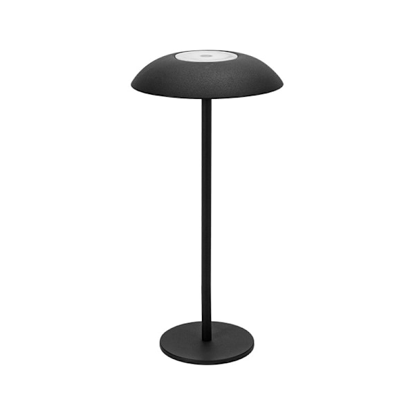 Sort Touch-opladningsbordlampe øjenbeskyttelse soveværelseslampe restaurant bar atmosfærelampe dekorativ natlampe