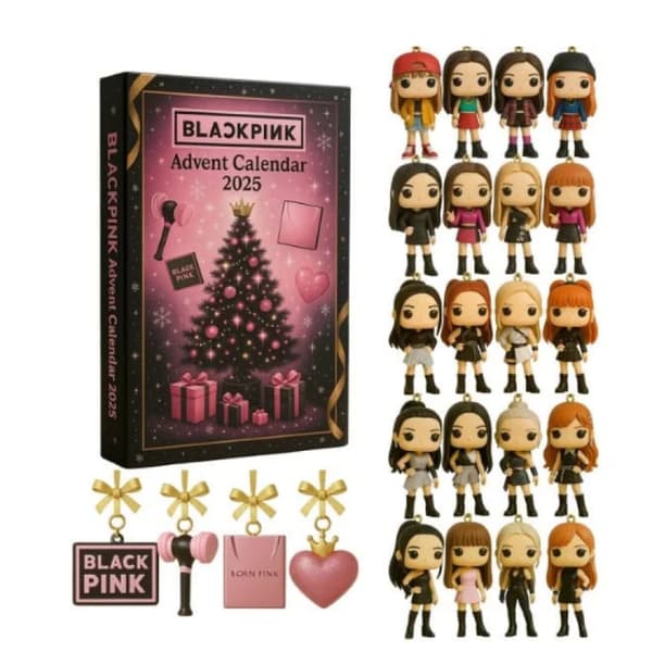 Sort pink 2025 Julekalender