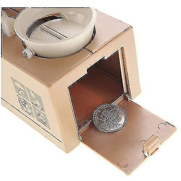 Robotic Coin Munching Toy Money Box Little Dog Puggy Bank-mxbc