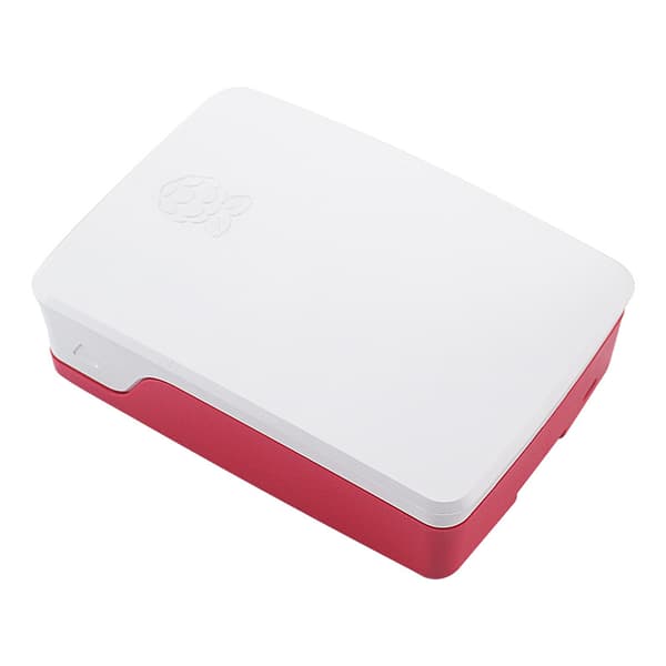 Raspberry Pi 4B Kabinett Klassisk Rød og Hvit