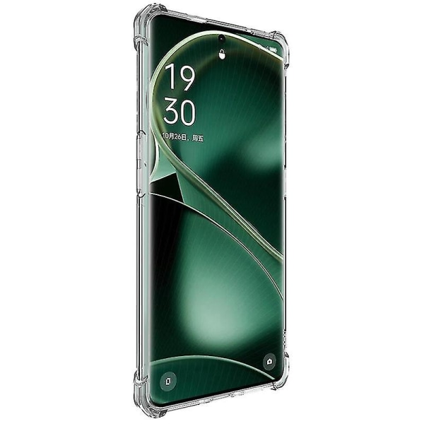 Imak For Oppo Find X6 Pro Drop-proof Airbag Phone case Genomskinlig Tpu Back Cover