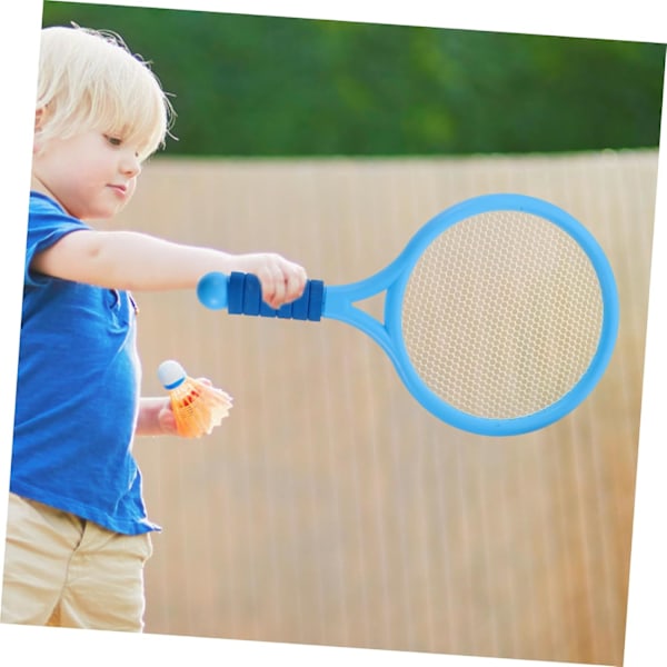 1 Setti urheiluvälineitä Lasten sulkapallomaila Tennismaila Verkkokassi Ulkolelut Sulkapallomaila Satunnainen väri