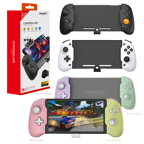 Switch OLED -konsolin liitäntäkahva Switch-kahva kuusiakselisella gyroskooppisella värinällä TNS-1125