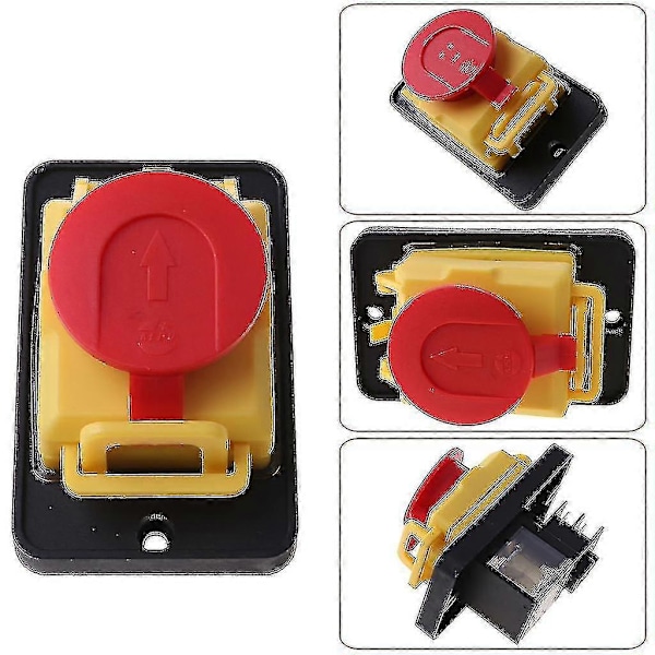 Kjd12 250v 4-benet Vandtæt Magnetisk Start Stop No Volt Release Trykknapkontakt