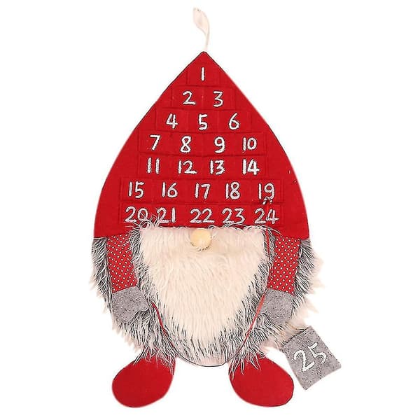 Julekalenderdekorasjoner Kalender Adventsnedtelling