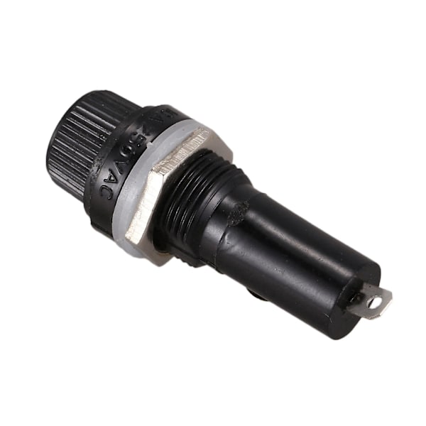 5 stk. AC 125V 15A 6 x 30mm Panelmonteret Sikringsholder