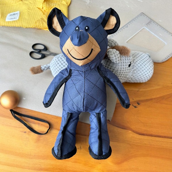 Mighty Bear Bideresistent Nylon Klud Hundelydelegetøj