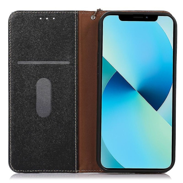 Khazneh Til Xiaomi 13 Ultra Mobiltelefon Cover Rfid Blocking Ægte Kohud Læder Stand Wallet Case - Grøn