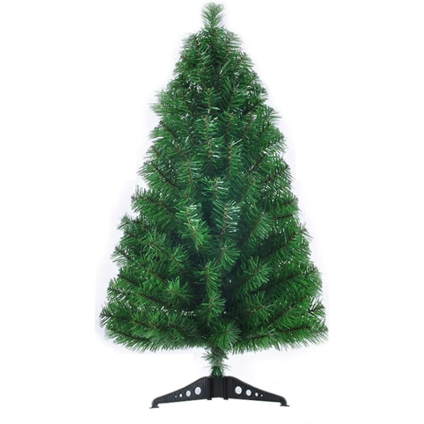 Juletræ 3 ft/90 cm kunstig PVC i 7 farver juletræstativ Indendørs juledekoration Eas