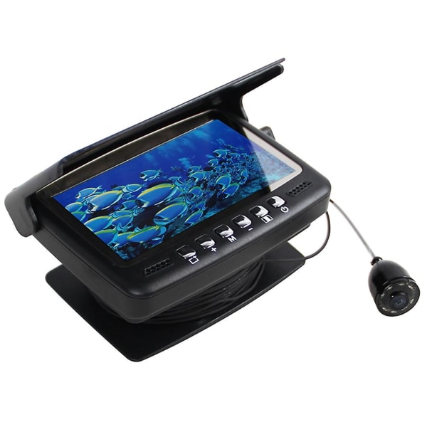 4,3 tommer Video Fish Finder IPS LCD-skærm kamerasæt til vinter undervands isfiskeri Manual Backlight Fishi