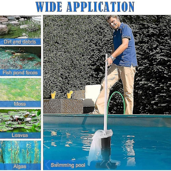 Pool dammsugare komplett kit