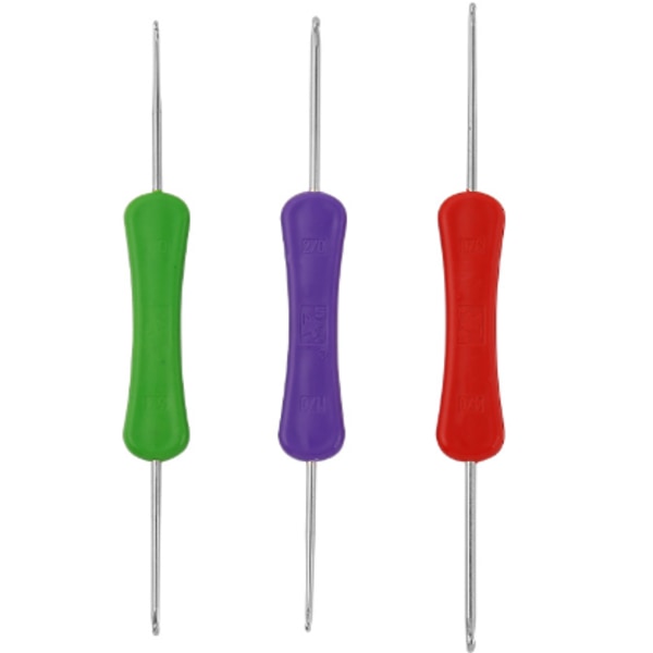 10-pack dubbelsidig virknål Pengfei virknål flera modeller Pengfei tröja diy stickning virkning h