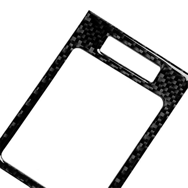 Kolfiber Center Outlet Panel Cover för C-klass W204 2007-2010