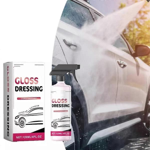 1 st Glans Dressing - Plast, Trim & Däck Dressing - Återställ Blekt Plast
