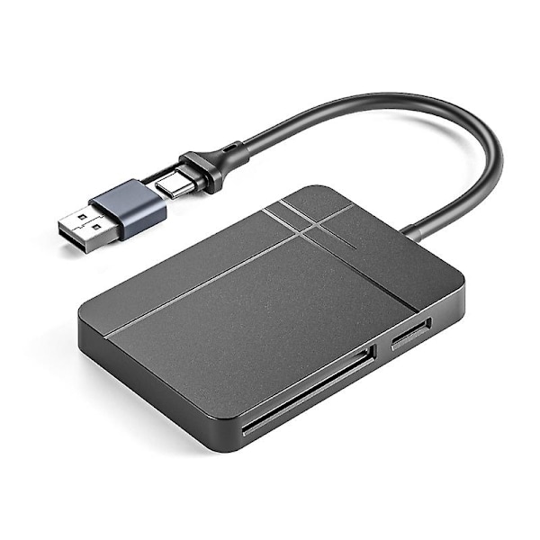 USB3.0 Typ C Minneskortläsare SDTFMSCFFlash Kort Drivrutiner Adapter