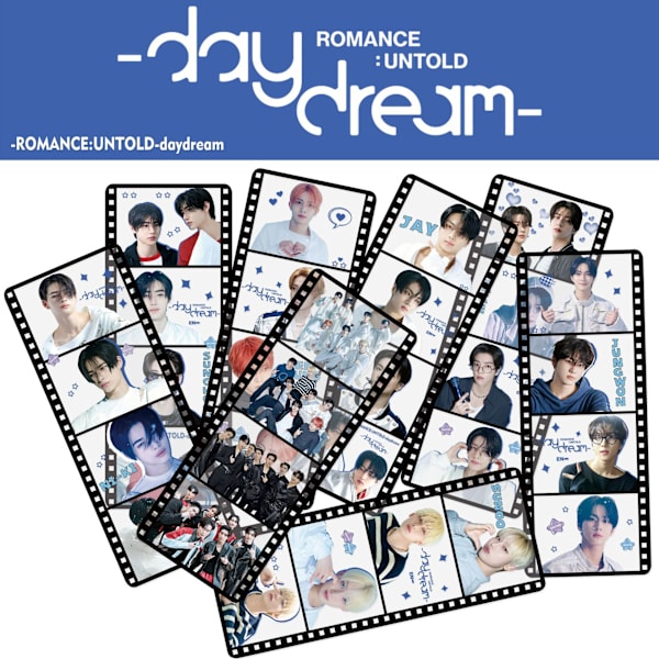 ENH Fire-ruten Bokmerke Nytt Album Daydream Søt Samling PVC Selfie-serie Foto Kort