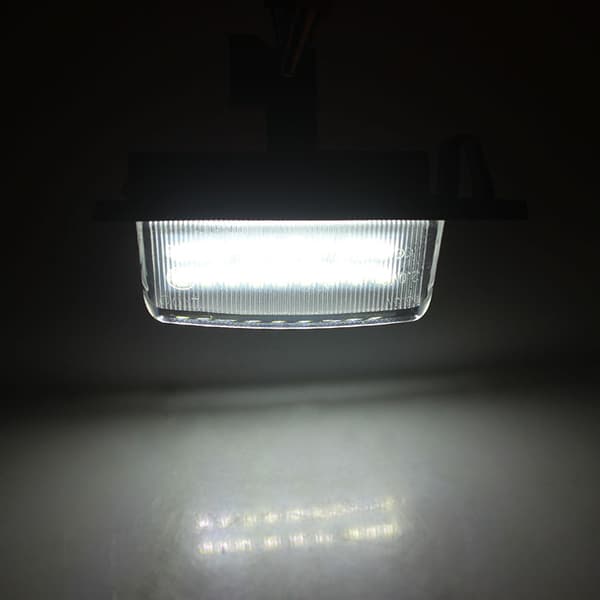 2 STK LED Nummerpladelygter til Mitsubishi Outlander 2 3 Lancer Eclipse 3 4 Cross Gala Edition 0704