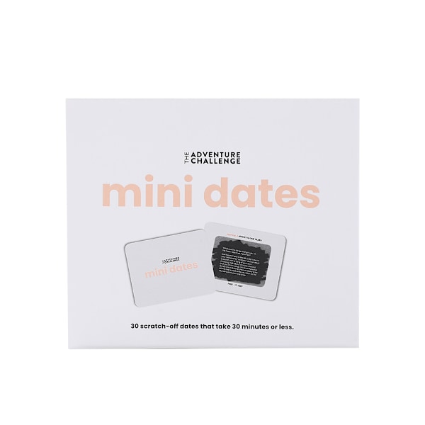 Adventure Challenge Mini Dates Mini Dates Paripeli Pariskunnille Raaputuskortti Pöytäpeli Englanninkielinen Versio