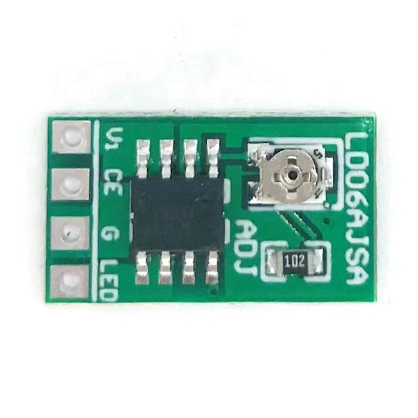 5 stk 30-1500MA Justerbar Konstant Strøm LED Driver DC 3.3V 3.7V 4.2V 5V PWM Kontrolkort Buck P