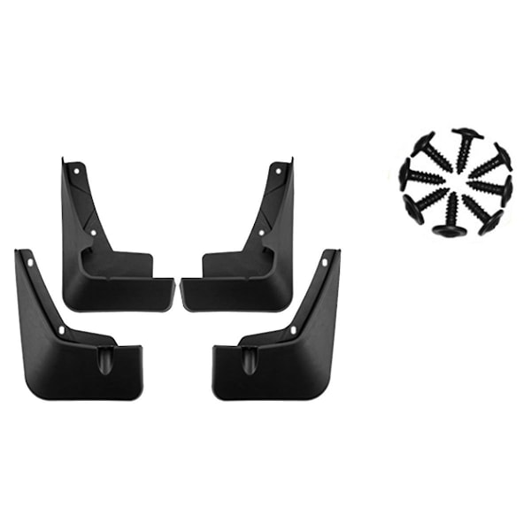 Bil Mud Flaps for 2019-2023 med Pedal Mudguards Mud Guard Flap Splash Flaps Tilbehør
