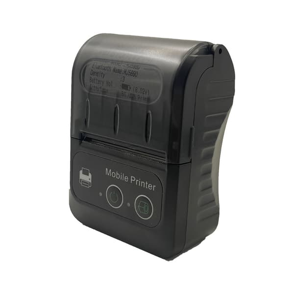 Blækfri Bærbar 58mm Kasseapparatprinter med Trådløs Bluetooth-forbindelse og Mini Termisk Kvitteringsprinter