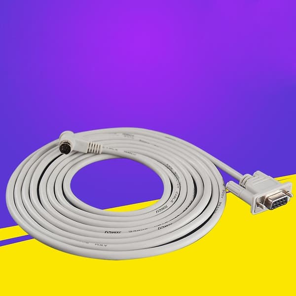 USB 1761-CBL-PM02 for Allen Bradley MicroLogix 1000 Serie PLC Programmeringskabel, 90 Graders Ende