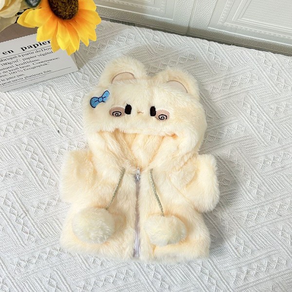 Circle Rabbit Keltainen Takki, 28cm Barcelo Karhu Vaatteet Pehmolelu Nukke Vaatteet Karhu Vauvan Vaatteet (Vain Vaatteet)