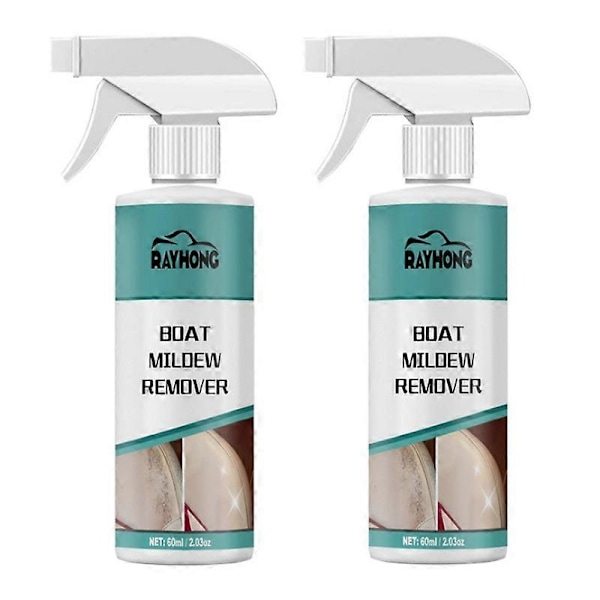 2 stk. 60ml Bilformfjerner Spray Effektiv Indvendig Bilrenser Til Husholdningsrengøringsprodukter