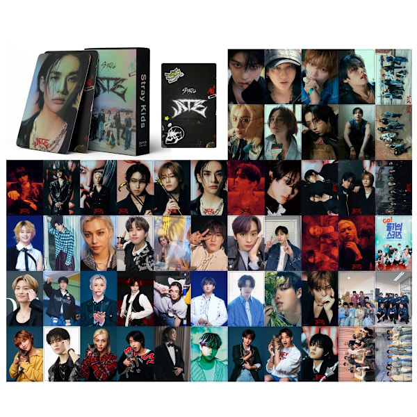 1 set Stray Kids fotokort 55 st Stray Kids Oddinary New Album fotokort Stray Kids Lomo-kort Stray Kids M