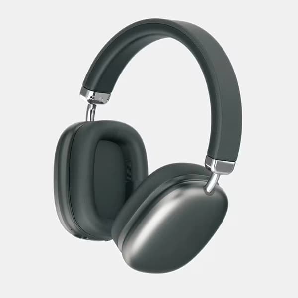 Sammenfoldelige Over-Ear Bluetooth Hovedtelefoner Trådløst Stereo Headset med Mikrofon black