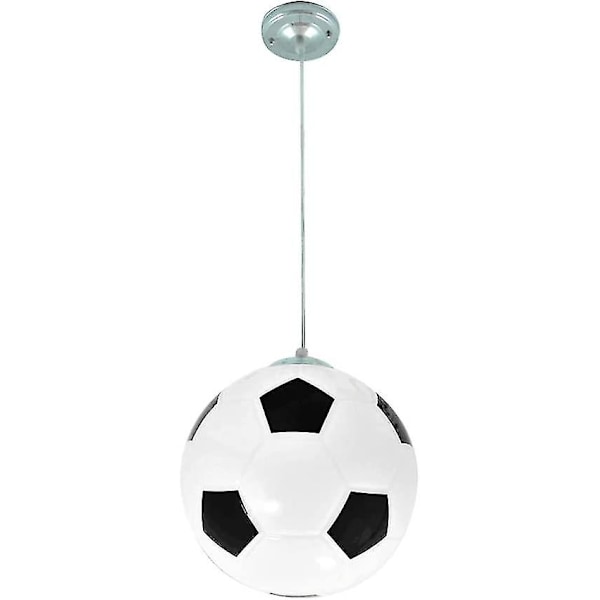 Fodbold loftslampe, kreativ fodbold loftslampe moderne LED-belysning, børneværelse lysekrone, indendørs belysning, soveværelse stue lampe, designet