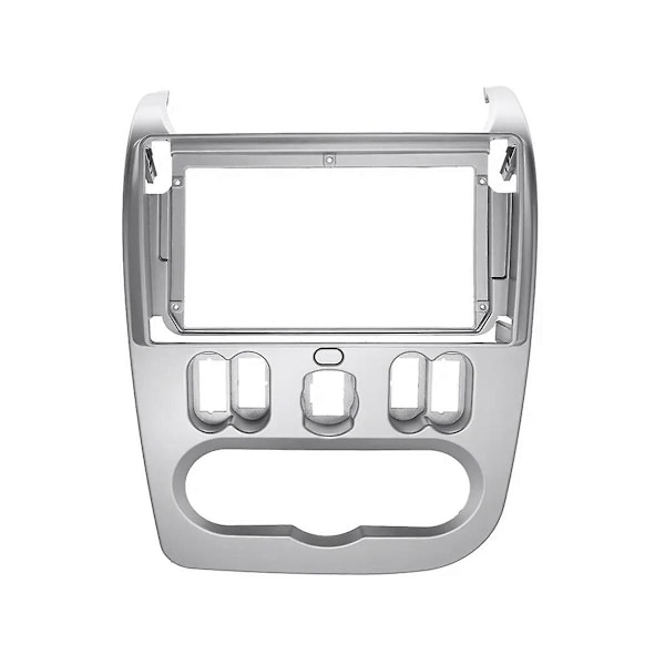 Dubbel DIN Bil DVD Radio Fascia Ram för 2010-2013 LHD 9 TUM Adapter CD Panel Trim Kit Båge