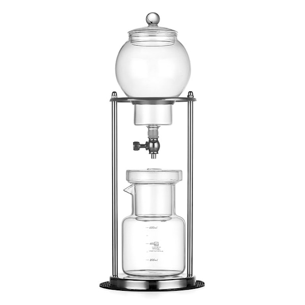 600ml Klassisk Koldbrygget Kaffe Iskaffe Pot Espresso Dryp Pot