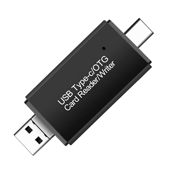 Kortlæser bærbar USB 3 i 1 hukommelseskortadapter