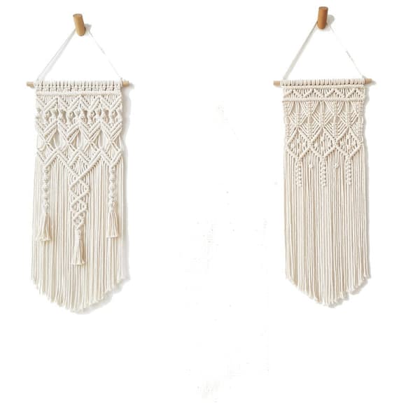 Makrame Vægophæng Boho Dekoration
