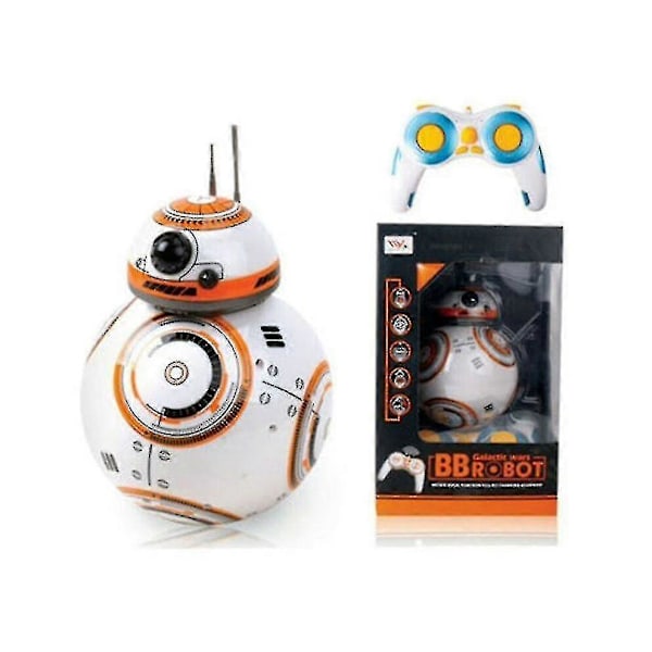 Bimirth Oppgradert Modell Rc Bb 8 Droid Robot Bb8 Intelligente Barnleker Gaver Med Lydhandling 2.4gremote Kontroll Robot|rc Biler