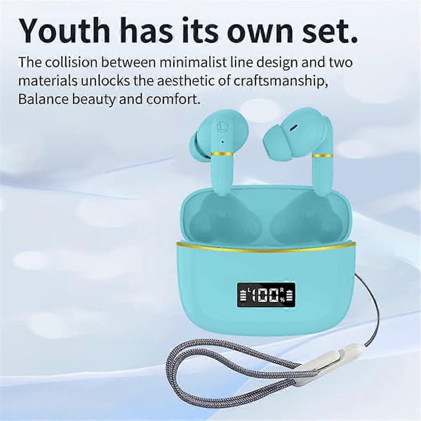 TWS Trådløse Bluetooth Øretelefoner Air In-Ear for iPhone Samsung Android
