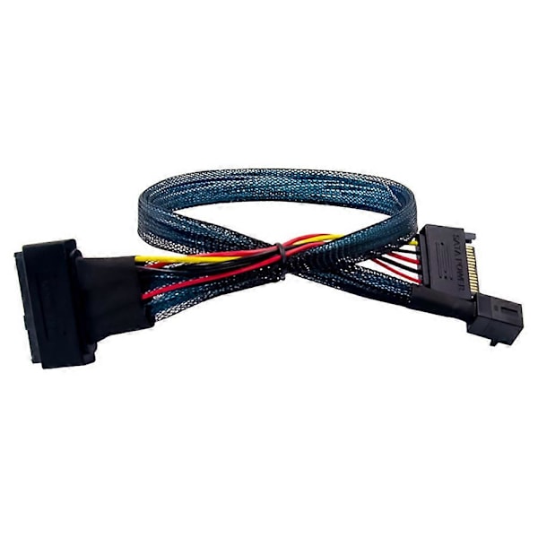 SAS 3.0 - U.2 -kaapeli SFF8643-SFF8639 (1-1) 12GB/S SAS -datakaapeli sisäänrakennettu Mini SAS-HD -nopea Tr