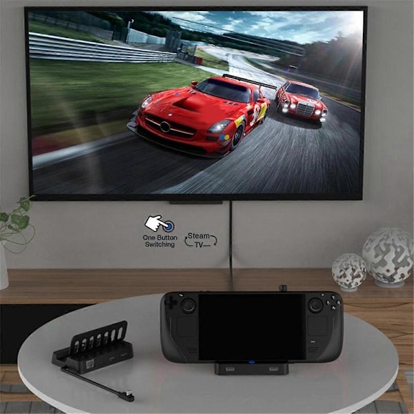 Docking Station til Docking Station til Ethernet Hub og Multi USB Porte Dock Hub til