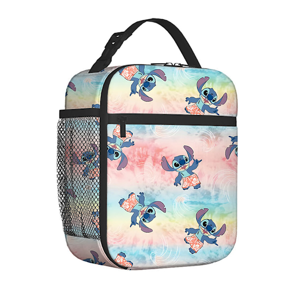 Cartoon portable lunch bag for primary and secondary school students with full prints, cooler bag, picnic cool