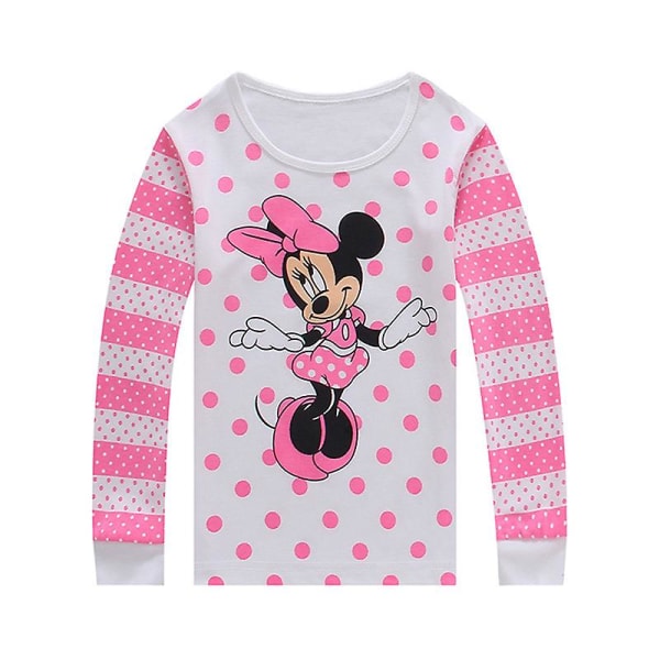Lasten baby tytöt oleskeluasut Mickey Minnie Mouse yöpuvut asut pyjamasetit