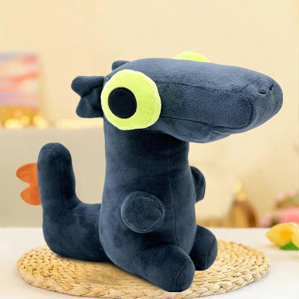 Dansende Drage Plysjdukke Myk Utstoppa Dyreleke Tannløs Drage Plushie Flott Bursdag Jul Gavevalg for Gutter Jenter