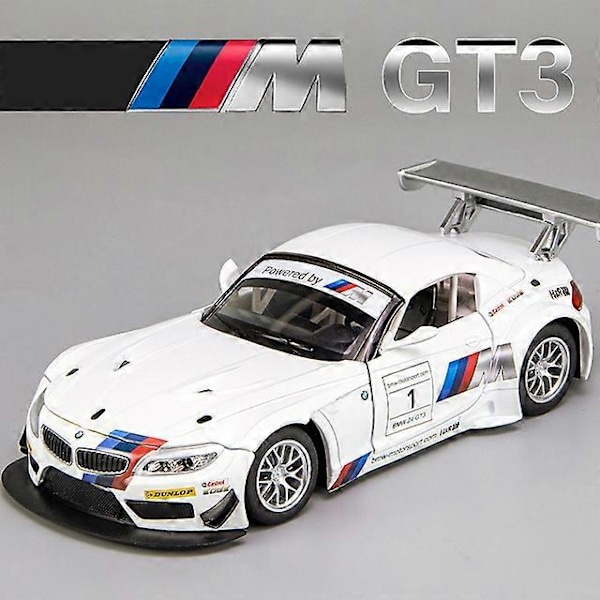 CCA 1:24 M4 GT3 M6 CSL Z4 Lekebiler & Lekebiler Modellbil Lyd og lys Lekebiler For Barn Gaver