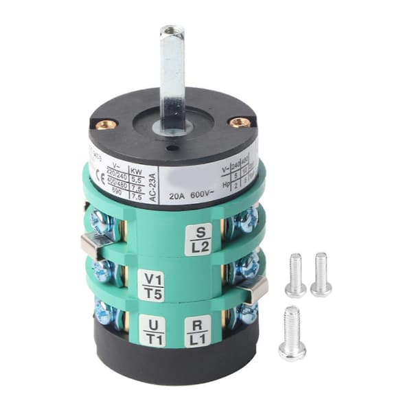 220V/380V Däckbytesmaskin Motor Framåt Back Växel Vridbords Pedal Växel 20A (B)