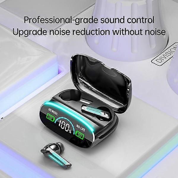 Bluetooth 5.2 Trådløse Hodetelefoner Ørepropper Mini In-Ear Pods For iPhone Android