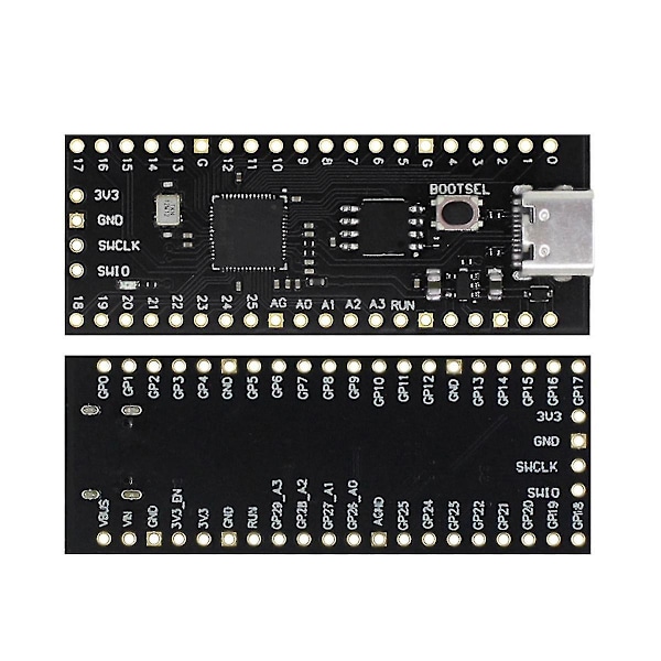 Yd-rp2040 kehityskortti, 16 Mt:n flash-muisti, kaksoisydin, 264 kt:n Arm-mikrokontroller, emolevy-dt