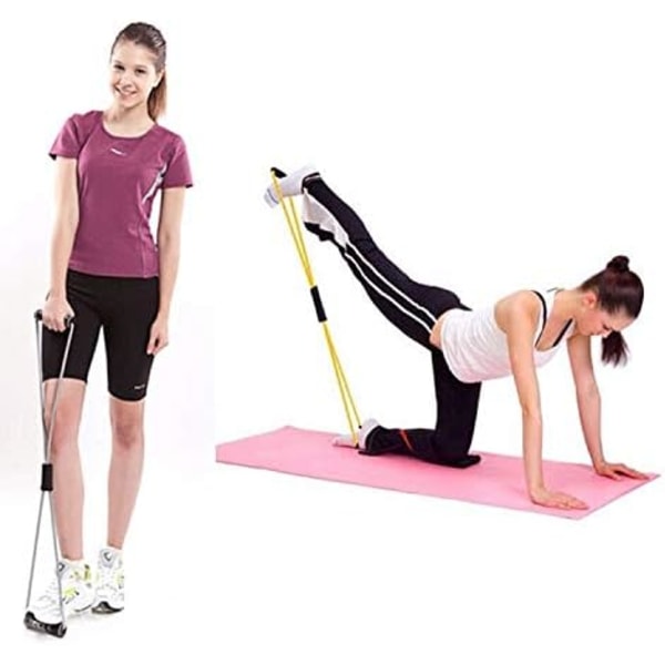 Bröstutvidgare dragrep/dragrep/elastiskt rep, yoga pilates fitness, färger skickas slumpmässigt